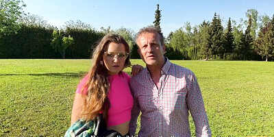 POV scene with divine Steve Q from Hunt4k