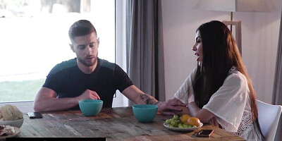 Vivid Anya's trio scene