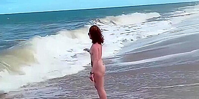 We Were After A Cock On The Beach When We Spotted A Hot Bald Man Who Gives Our Vaginas A Lot