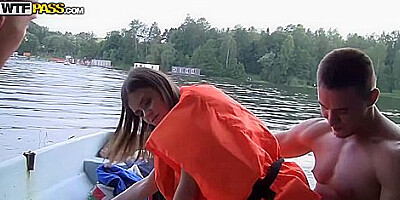 Three Men In A Boat (to Say Nothing Of A Pick Up Girl) With Igor, Anna Taylor And Timur