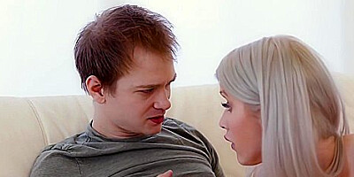 Katie Monroe - Busty Blonde Milf Katie Monroe Bonds With Her Stepson By Fucking Him