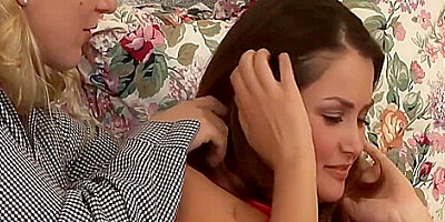 Passionate Seductions Allie Haze And Dia Zerva - Lesbian - Blonde - Kissing - Lingerie - Masturbation - Mature - Tribbing - Gkg