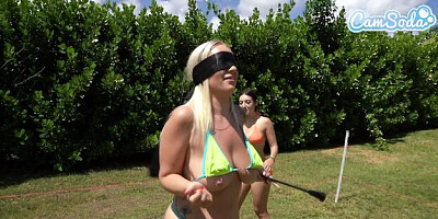 Watch energetic Natalia Queen and Selina Bentz's xxx