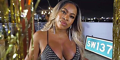 Perverted Ebony Step mom Breyana Moore Breathtaking Sex S