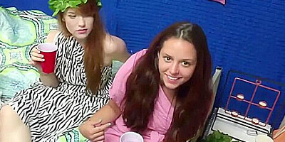 Bella Skye, Gwen Stark And Gina Valentina In Toga