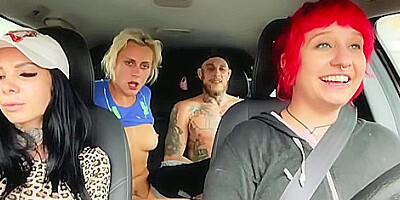 Brittany Bardot, Megan Inky, Damien Soup - I Fucking Love Berlin Sc. 1: Road Trip