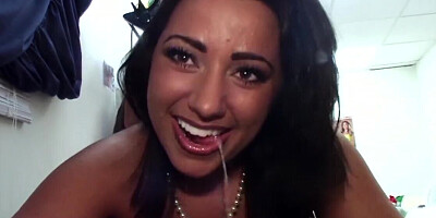 Curvy Latina is taking on as many dicks as possible