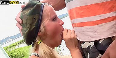 Hot Hard Core Fuck In The Army With Eric, Edik And Hailey Ariana