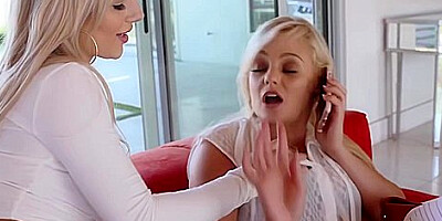 Katy Jayne And Bella Rose - Watch What Your Step mommy Does