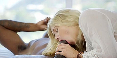 Addison Belgium, Flash Brown Blonde Fashion Model Squirts On Huge Black Dick! / 29.9.2014
