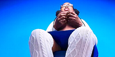Best Ever Black Real Natural Hangers & Nipples Compilation! Adorable Nerd Swinging Largest Rack Humongous Tits