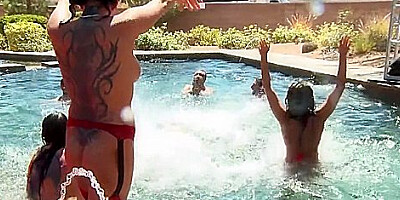 House Orgy Finale With Nikki Benz, Tory Lane And Romi Rain