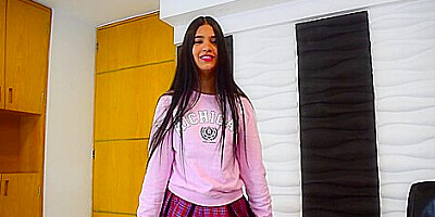 Schoolgirl 18+ Fucks Her Stepbrother And Wears Her Stepmoms Panties
