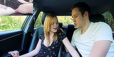 Surprise Verlonis For Justin Lush Control Inside Her Pussy While Driving Car In Public