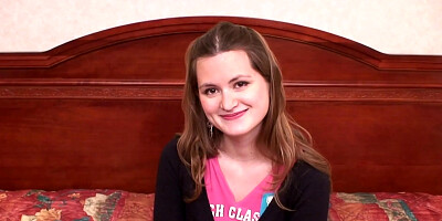 Skinny Teen Takes A Thick Cock