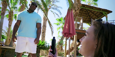 College cutie gets a good BBC fucking at the country club