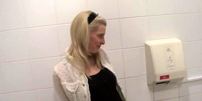 Dp public sex scene in the restroom