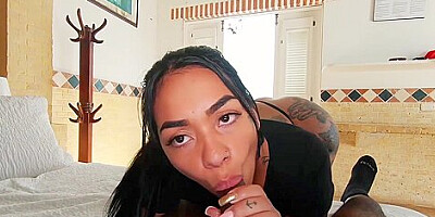 Melany Osorio - Melany Taking On Her First Bbc