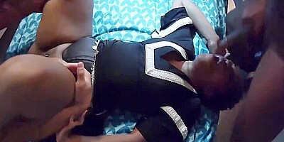 Mz Beautidoll First Gangbang