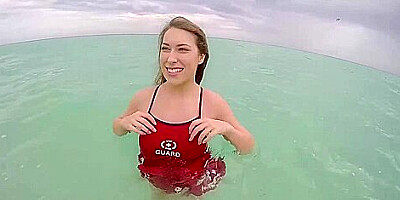 Kimber Lee - Lifeguard On Dick Duty