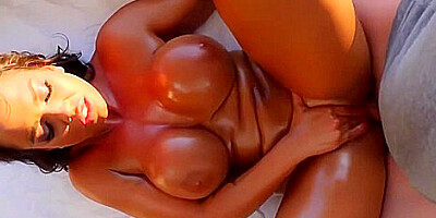 The Oiled Tanned Goddess - Chloe Lamour