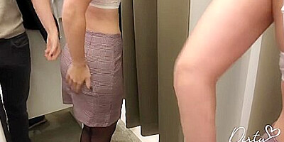 Christmas Shopping And Sex In Dressing Room