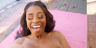 Marvelous Ebony Nicole Kitt Pov Crazy Porn Clip