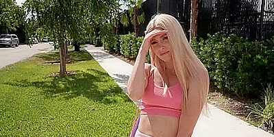 Offering Some Money To Hot Yoga student 18+ - Teaser Video