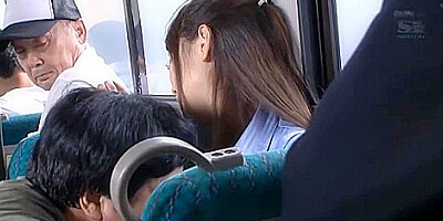 Office Lady Is Getting Fondled And Screwed On The Bus