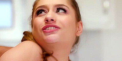 Bratty Teenage Slut Rebel Lynn Has Her Fat Ass Pounded By House Sitter
