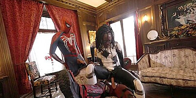 Ana Foxxx Spideypool Xxx Parody