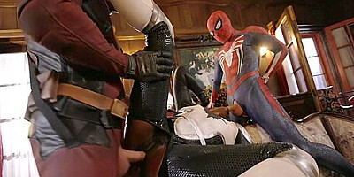 Ana Foxxx Spideypool Xxx Parody