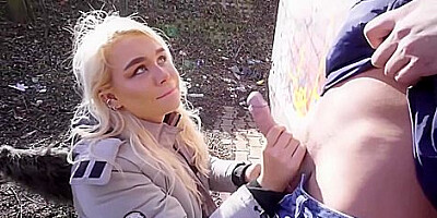 Gina Varney In British Tourist Sucks Czech Dick