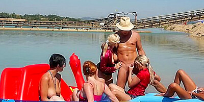 Proudly Public Wetlook Fucking 1 With Klarisa Leone, Nicolette And Bibi Fox