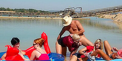 Proudly Public Wetlook Fucking 1 With Klarisa Leone, Nicolette And Bibi Fox