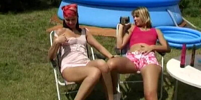 Great outdoors lesbo adventure