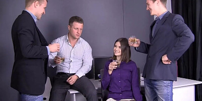 Hot hardcore sex as B-day present