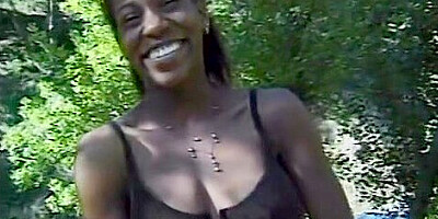 Pretty Black Lesbian Milfs Are Having Fun Outdoor Near The Lake