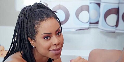 Skinny Black teen 18+ Kira Noir Hot Porn Video - Teaser Video