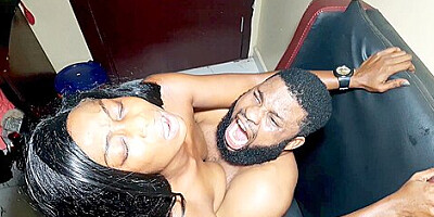 African Milf Pussy Welcomes Krissyjoh S Big Dick On Chair With Passionate Sex - Teaser Video