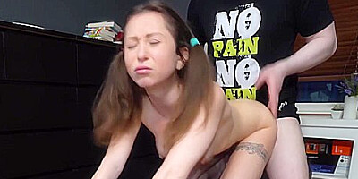 Mini Julia In I Rough Fucked My Young Roommate All Over The Apartment And Filled Her Pussy And Throat With My Cum