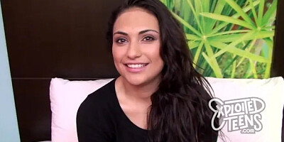 This Brunette Teen Had Nice Natural D Cup Tits