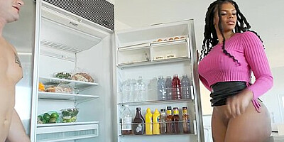 Ebony Chubby Step mom