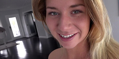 Lou Cipher simply approaches and fucks stepdaughter Mickey Tyler