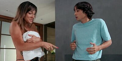 Lil Humpers - Ricky Spanish He'll Do Whatever It Takes To Get His Hands On Busty MILF Aubrey Black