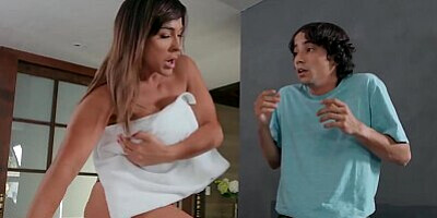 Lil Humpers - Ricky Spanish He'll Do Whatever It Takes To Get His Hands On Busty MILF Aubrey Black