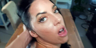 MILF has nothing against creampie by her stepson