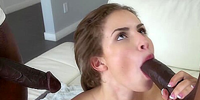 Natasha White, Charlie Mac, Jason Brown teen 18+ Threesome With Two Monster Dicks / 17.3.2014