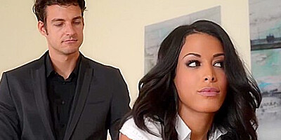 Tasha Reign In Layla Sin In First Day At New Job - Bdsm Loving Boss Educates His New Submissive