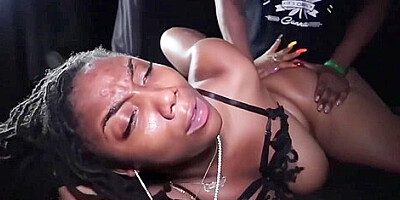 Thick Ebony Gets Pounded